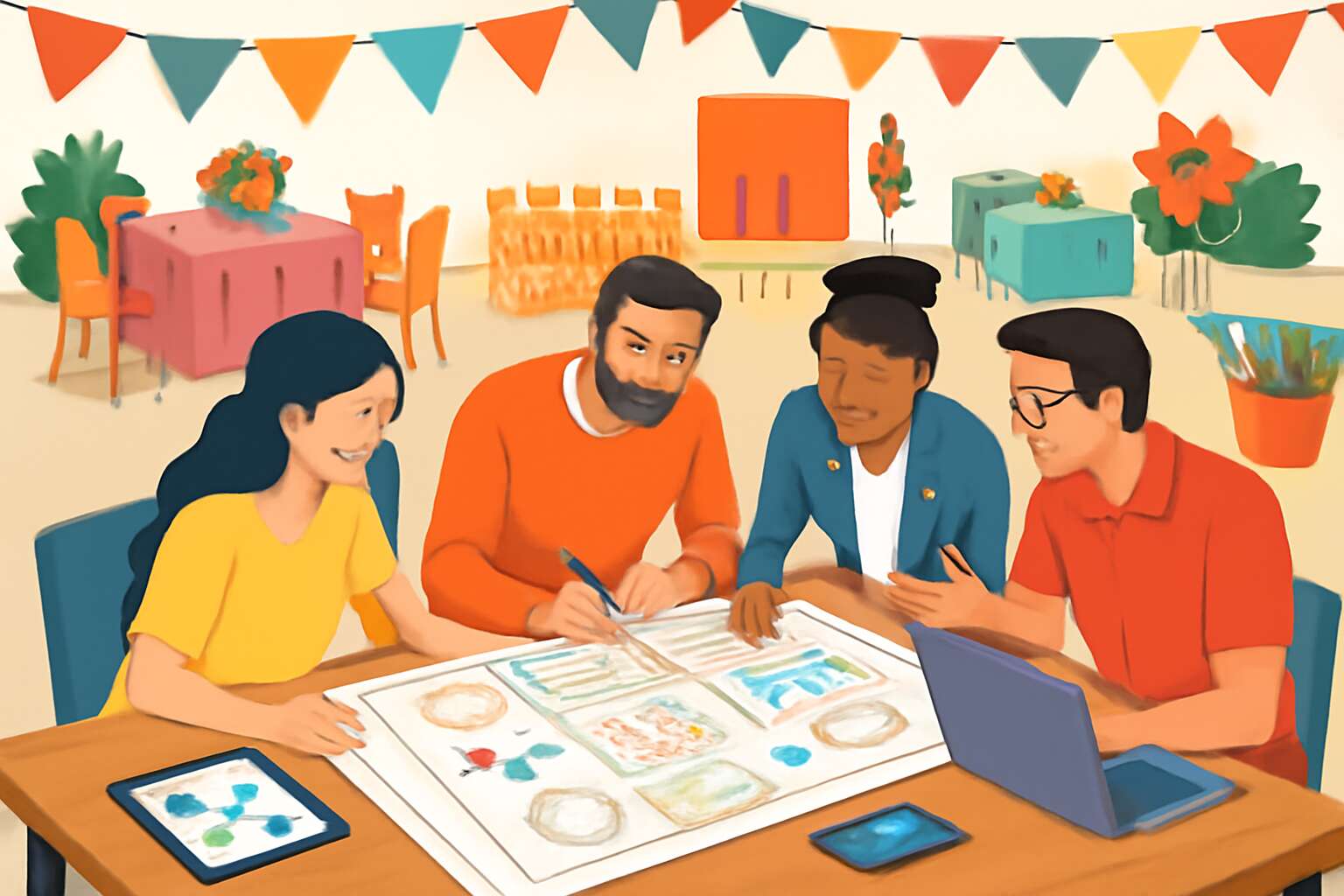 how to event management project