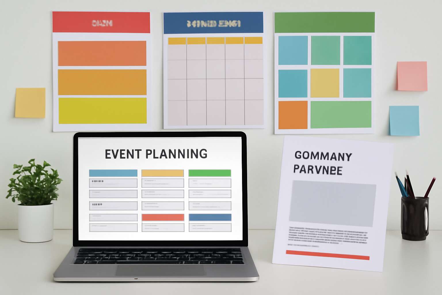 event management company profile templates